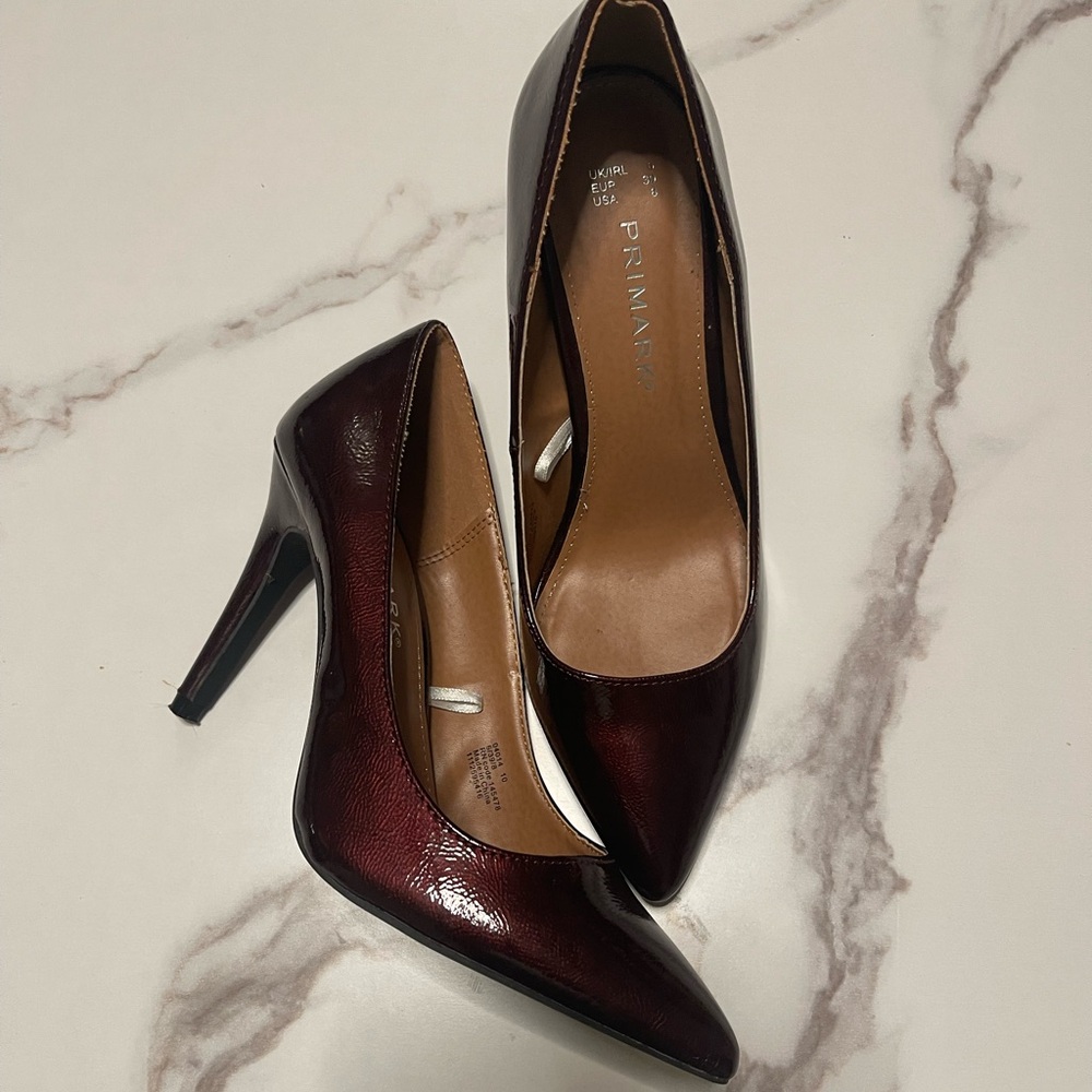 Primark Deep Red Heels - Picture 5 of 5